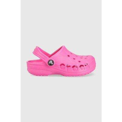 Crocs Dětské Pantofle BAYA CLOG K 2070136QQ Růžový – Zboží Mobilmania
