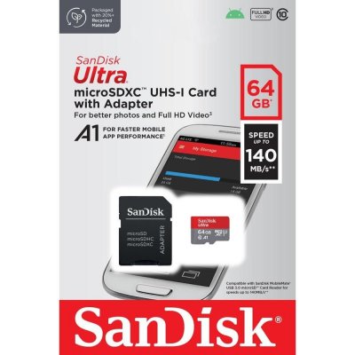 SanDisk SD 64 GB SQUAB-064G-GN6MA – Zboží Mobilmania