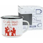 BELIS Smaltovaný hrnek ø 8 cm 350 ml – Zboží Dáma