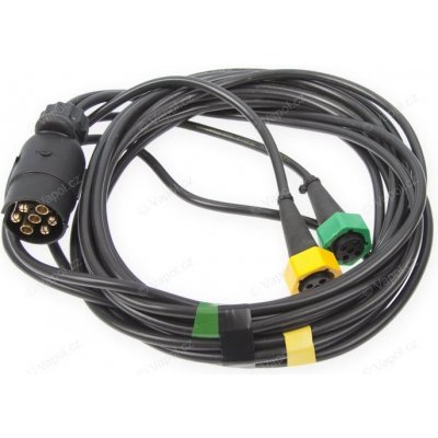 Elektrokabeláž k vleku bez světel 7pin / 4 m, FRISTOM | Zboží Auto