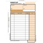 Optys 1078 Dodací list - daňový doklad – Zboží Dáma