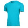Pánské sportovní tričko Lasting pánské merinotriko QUIDO modré