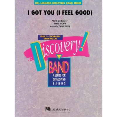 James Brown I Got You I Feel Good snadné noty pro koncertní orchestr, party, partitura