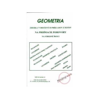 Geometria - zbierka vyriešených príkladov – Hledejceny.cz