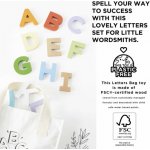 Le Toy Van Petilou Písmena v plátěné tašce – Sleviste.cz