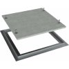 Odpadová mřížka a poklop Scobax Poklop E-Deck 8T 613 x 613 mm 39 mm 8,0 t