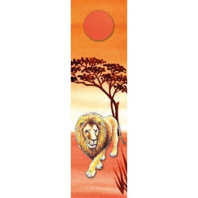 Akim 3D záložka do knihy safari lev 21 cm - 1 kus – Hledejceny.cz