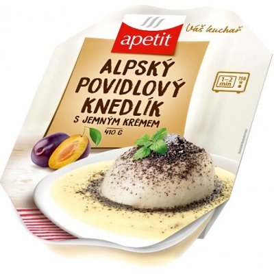 Apetit Alpský povidlový knedlík s jemným krémem 410 g – Zboží Dáma