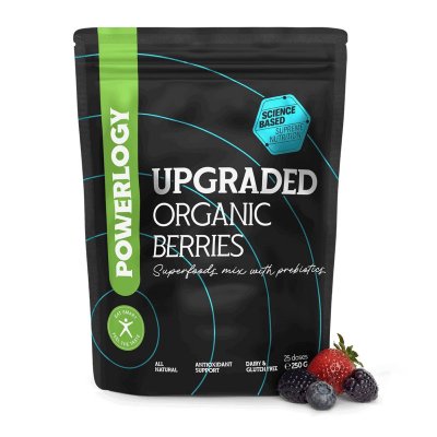 Powerlogy Upgraded Organic Berries 250 g – Hledejceny.cz