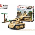 Sluban B0691 Německý tank Panzer II – Zboží Dáma