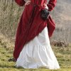 Karnevalový kostým Outfit4Events Středověká spodnice spodnička spodní sukně přírodní