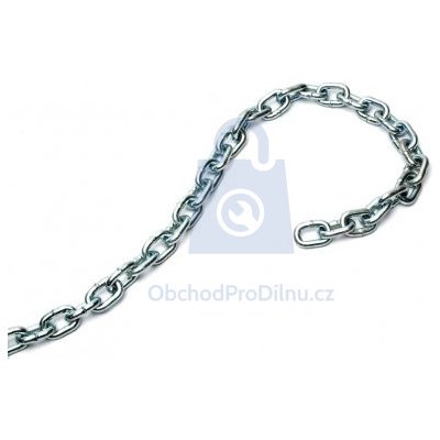 Řetěz krátký článek, DIN 766, pozinkovaný 10 x 28 mm 1 m – Zboží Dáma
