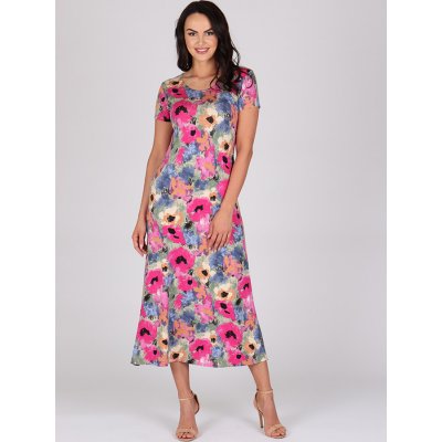 EVONA Dámské dlouhé šaty AMELINA 458 – Sleviste.cz