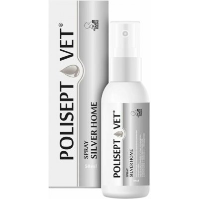 JM Sante Polisept Vet Spray silver home spray sprej na rány pro psa a kočku 50 ml – Hledejceny.cz