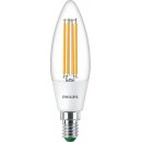 Philips žárovka LED filament svíčka, E14, 2,3W, studená bílá