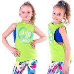 Dětský top Love zelená – Zboží Dáma