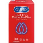 Durex Feel Thin Extra Lubricated 18 ks – Hledejceny.cz