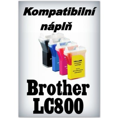Handsome Brother LC800BK - kompatibilní – Zboží Mobilmania