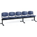 Antares Plastová lavice do čekáren TONY 5-míst – Zboží Mobilmania