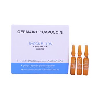 Germaine De Capuccini Options Shock Fluids Stop Pollution posilující fluid pro všechny typy pleti 10 x 1,5 ml