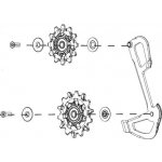 SRAM Kladky a vodítko k přehazovačce GX EAGLE X-SYNC 11.7518.087.000 – Sleviste.cz