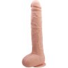 Pretty Love Beautiful Dick Realistic Dildo 28 cm Nude