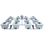 Alien Hydroponics RDWC 12POT Silver 36 l – Hledejceny.cz