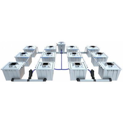 Alien Hydroponics RDWC 12POT Silver 36 l – Hledejceny.cz