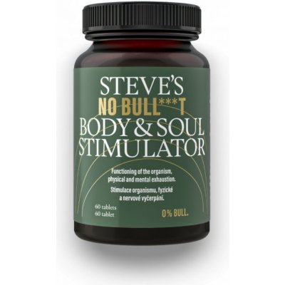 Steves Stevovy pilulky na stimulaci těla a mysli, 60 kapslí