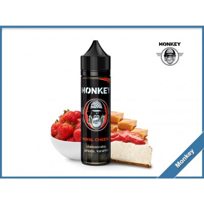 MONKEY liquid ROYAL CHEESE Shake & Vape 12 ml – Zboží Mobilmania