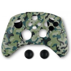 Spartan Gear Controller Silicon Skin Cover and Thumb Grips - Cammo PS5