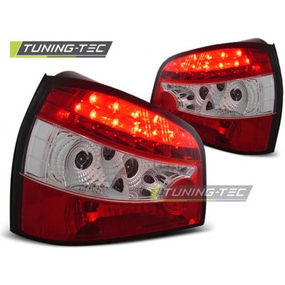 ZADNÍ SVĚTLA, LAMPY LED AUDI A3, 1996-2000, ČIRÉ, ČERVENÉ – Hledejceny.cz