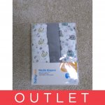 BABYONO Mušelínové 70 x 70 Šedo-bílé s medvídkem 3 ks – Zboží Dáma