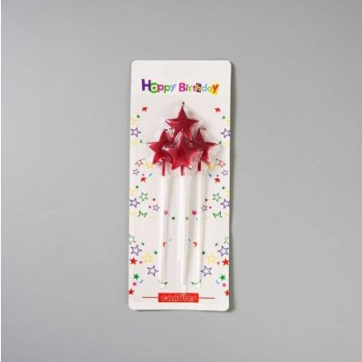 Dortisimo Svíčky Hvězdy červené – Zbozi.Blesk.cz