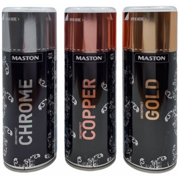 Maston spray DECOEFFECT GOLD zlatý 400ml