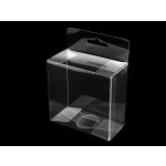 Plastová krabička k zavěšení transparent 50 ks – Hledejceny.cz