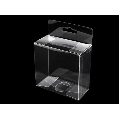 Plastová krabička k zavěšení transparent 50 ks – Hledejceny.cz