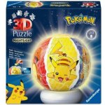 RAVENSBURGER 3D puzzle Svítící Pokémon 72 ks – Zboží Dáma