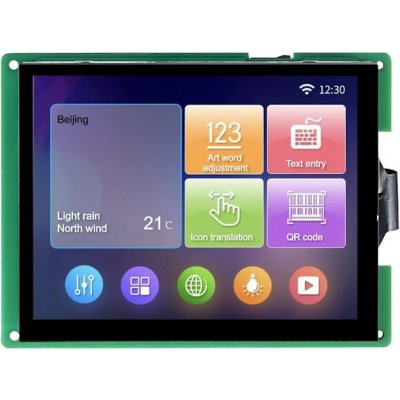 LCD 5,7" 640*480 kapacitní dotykový panel DWIN HMI DMG64480T057_01W (průmyslová třída) – Zbozi.Blesk.cz