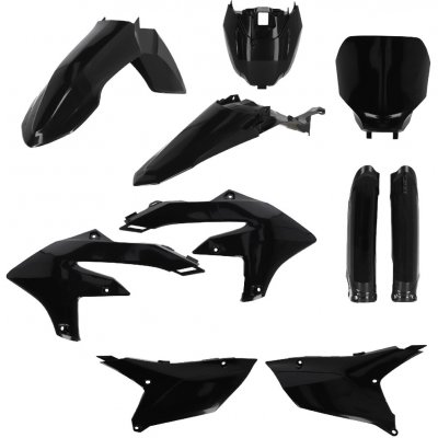 Acerbis sada plastů pro YAMAHA YZF450 23-25 YZF250 24-26 černá – Zboží Mobilmania
