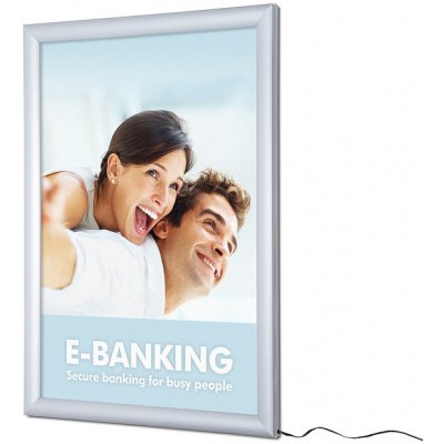 Jansen Display LED světelný rám, A2 laser-dotting, 462 x 636 mm – Hledejceny.cz
