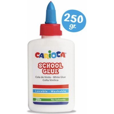 Carioca bílé lepidlo 250 gr – Zboží Dáma