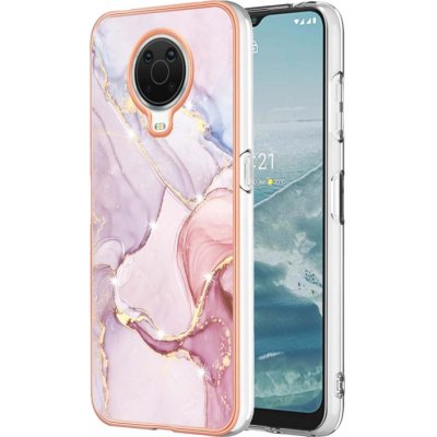 PROTEMIO 41617 IMD MARBLE Ochranný kryt Nokia G10 / G20 ROSE GOLD – Zboží Živě