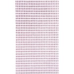dpCraft Nalepovací kamínky 3 mm 806 ks růžové – Sleviste.cz