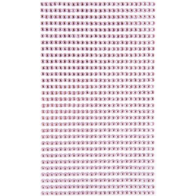 dpCraft Nalepovací kamínky 3 mm 806 ks růžové – Sleviste.cz