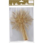 GEROMA Vánoční ozdoba špice sláma přírodní pr. 18 x 23 cm – Hledejceny.cz