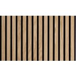 HTI Akustický lamelový panel Dub 2790 x 280 x 20 mm bílá 0,78m² – Zboží Mobilmania