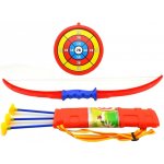 Bambilon Luk 71 cm 3 šípy v pouzdře terč plast v krabici – Zboží Mobilmania