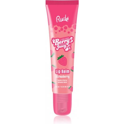 Rude Cosmetics Berry Juicy hydratační balzám na rty Strawberry 10 ml – Zboží Dáma
