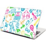 Sablio Samolepka na notebook Barevná škola - 38x26 cm – Hledejceny.cz